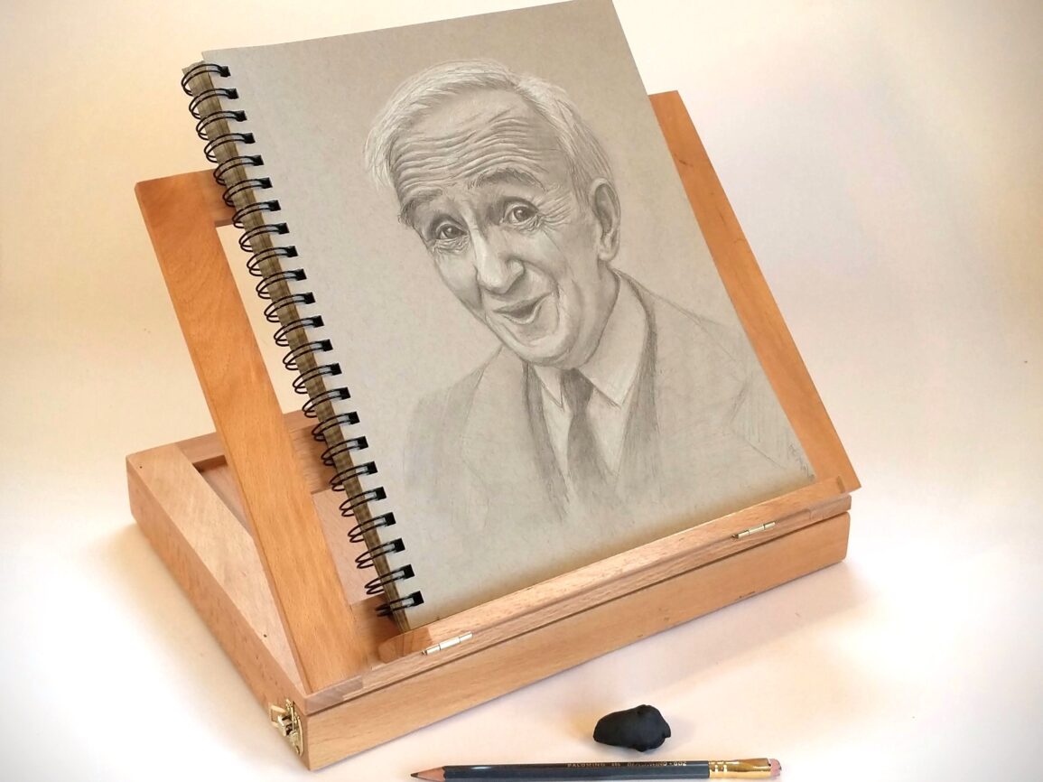 Reviewed - Arteza Portable Wood Tabletop Easel » Mega Pencil