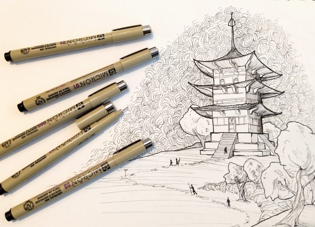 Reviewed - Sakura Pigma Micron Pens » Mega Pencil