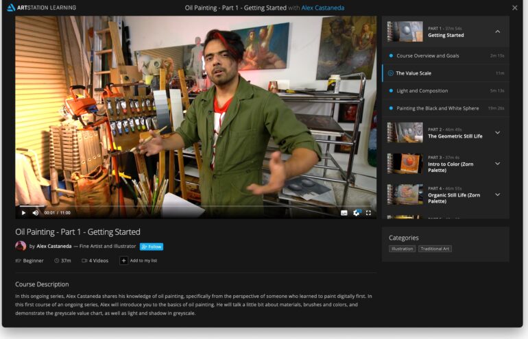 ArtStation Learning Content is Now Free Through 2021 » Mega Pencil