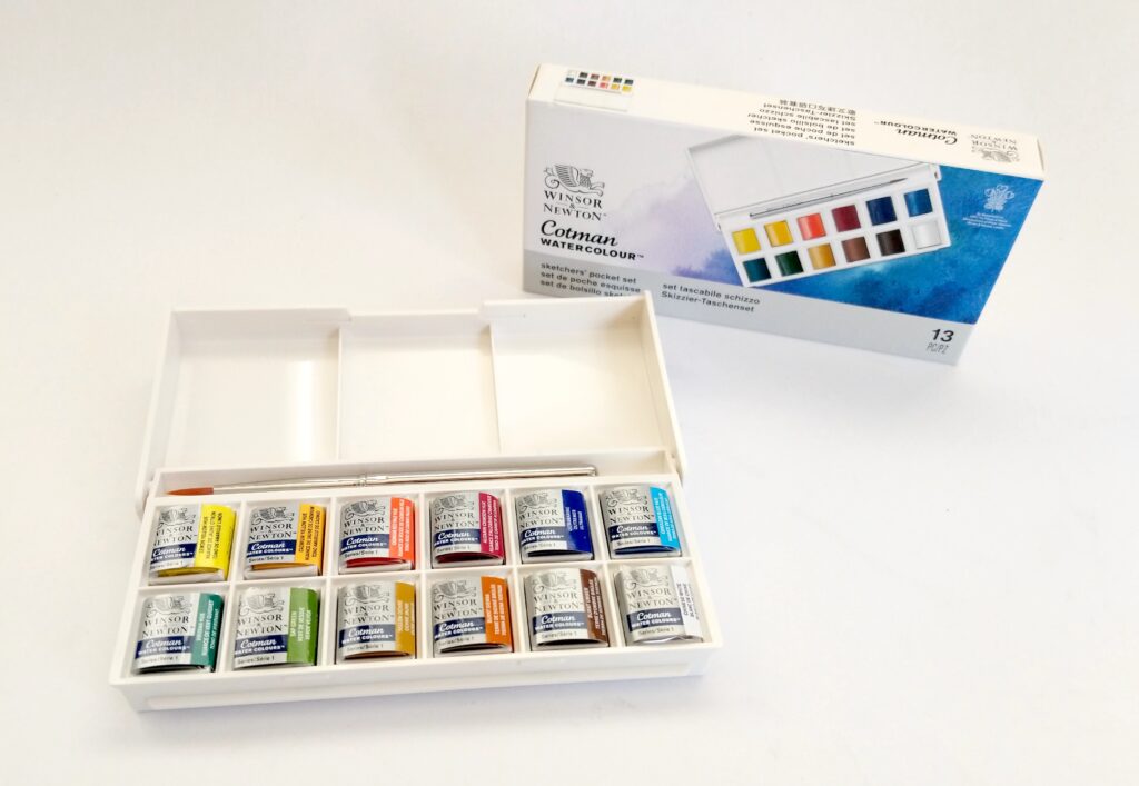 Winsor & Newton Pocket Watercolor Set