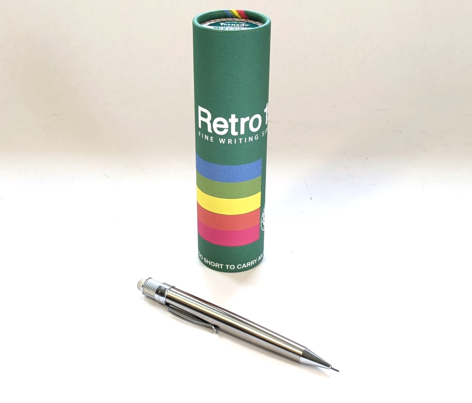 retro 51 tornado stainless steel pencil review