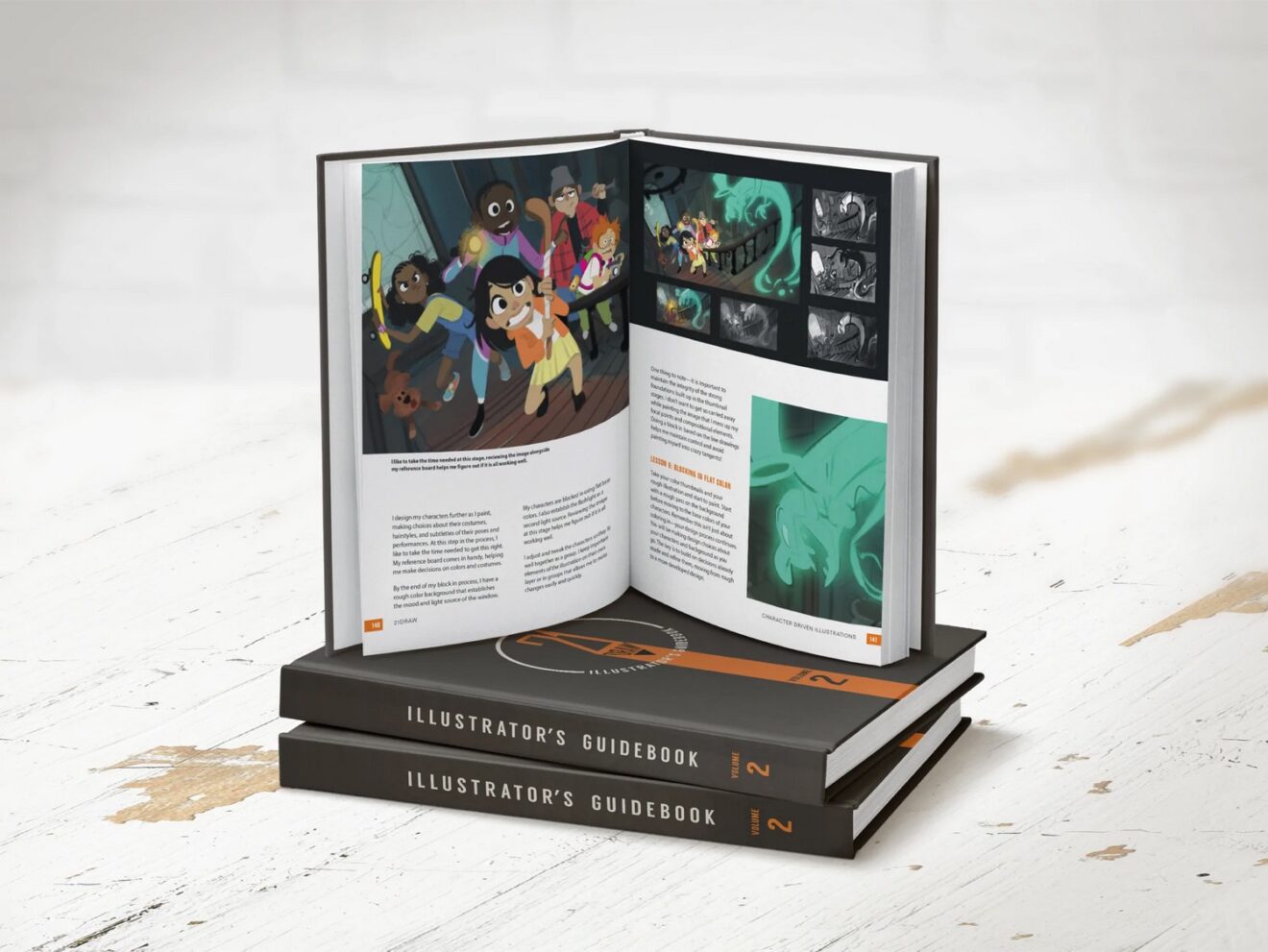 Learn From the Best with the Illustrator’s Guidebook by 21 Draw