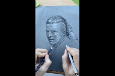 karl kopinski drawing with both hands