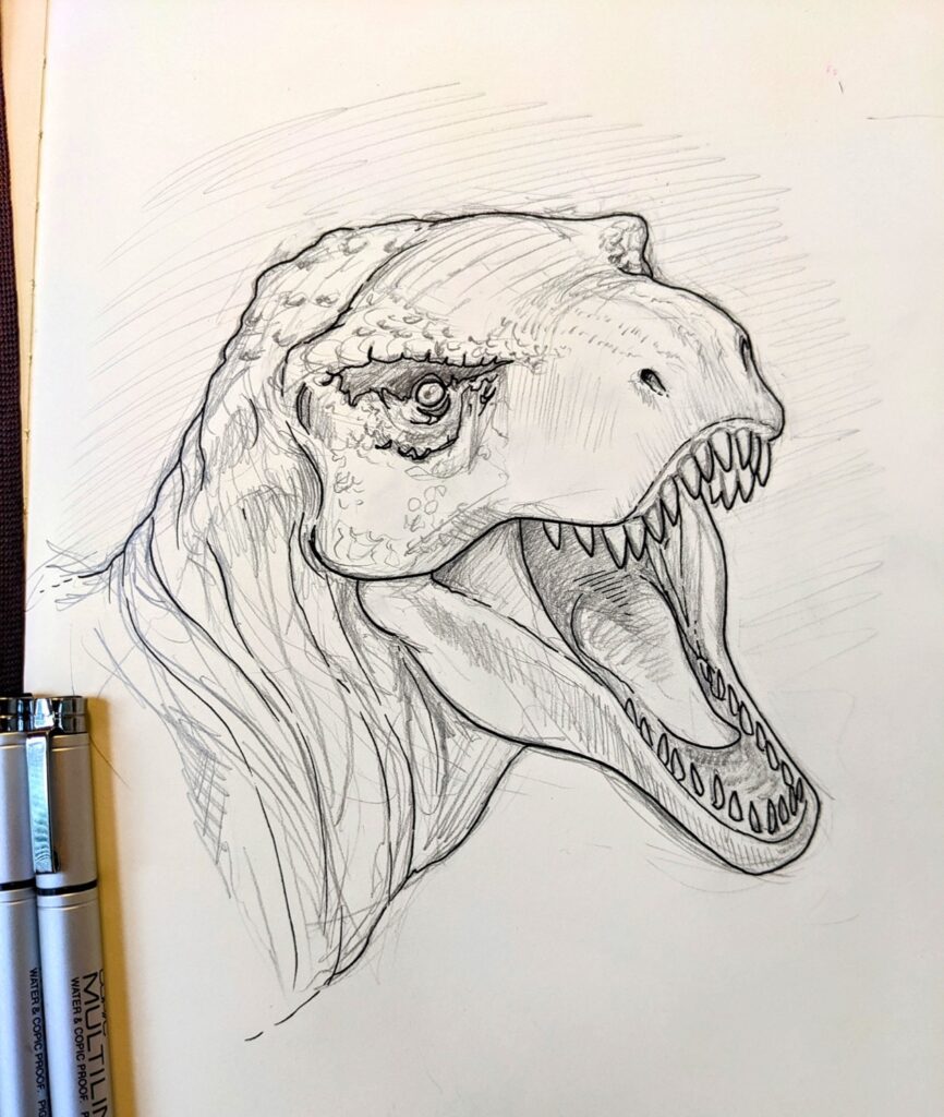 raptor #dinosaur #sketch #art #draw #pencil #kuuvalasdraw by Kuuvalas |  Рисунки, Мультипликационные рисунки, Рисунки драконов