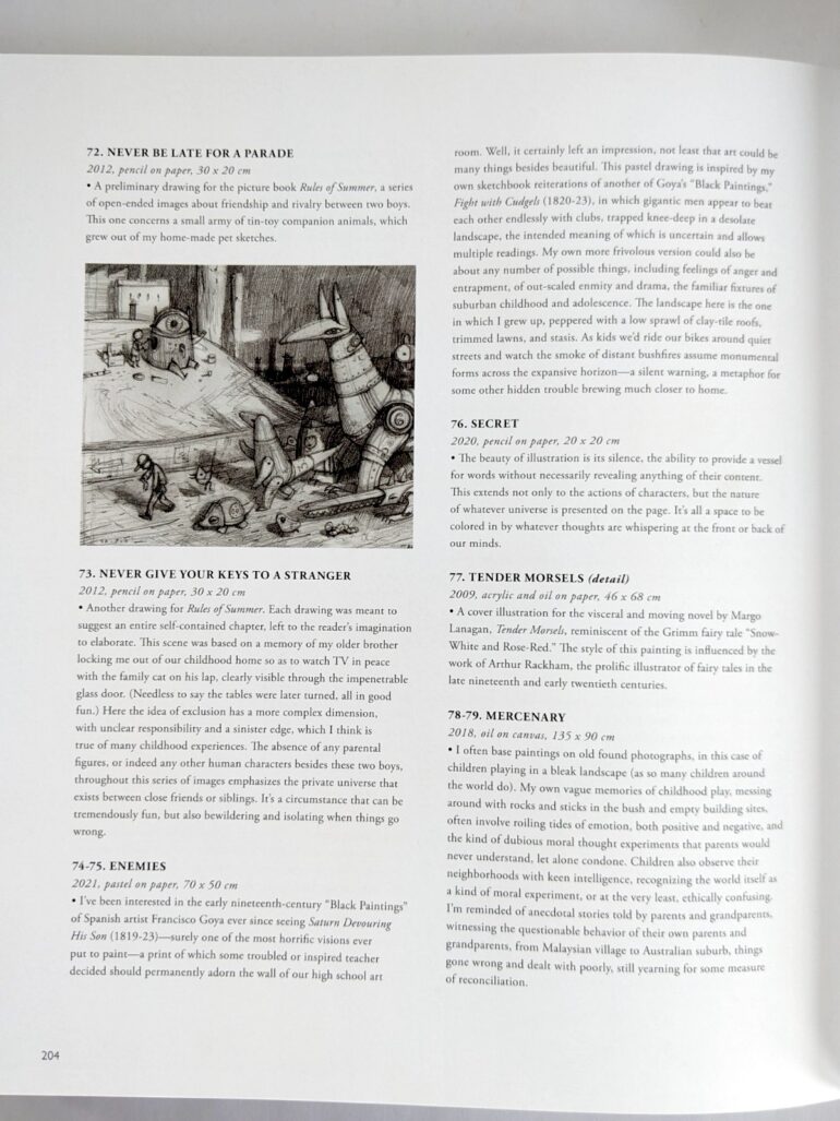 Review of CREATURE - Shaun Tan’s Book of Paintings and Drawings