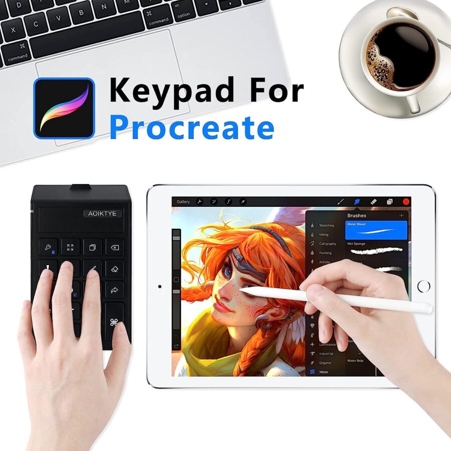 Accelerate Your Digital Art with the AOIKTYE Procreate Keyboard » Mega Pencil