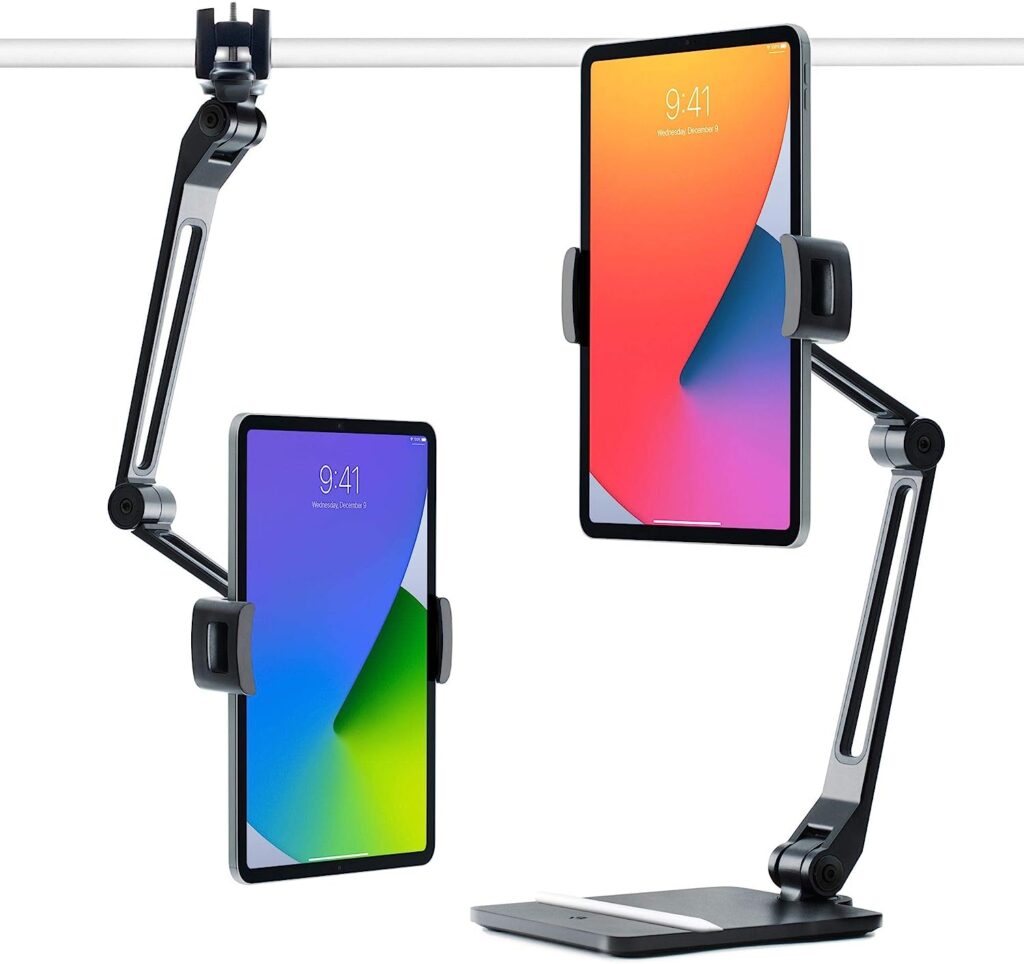 artist ipad stand with clamp mount
