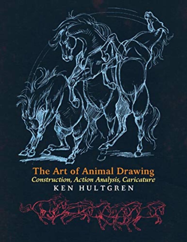 art of animal drawing by ken hultgren book resource
