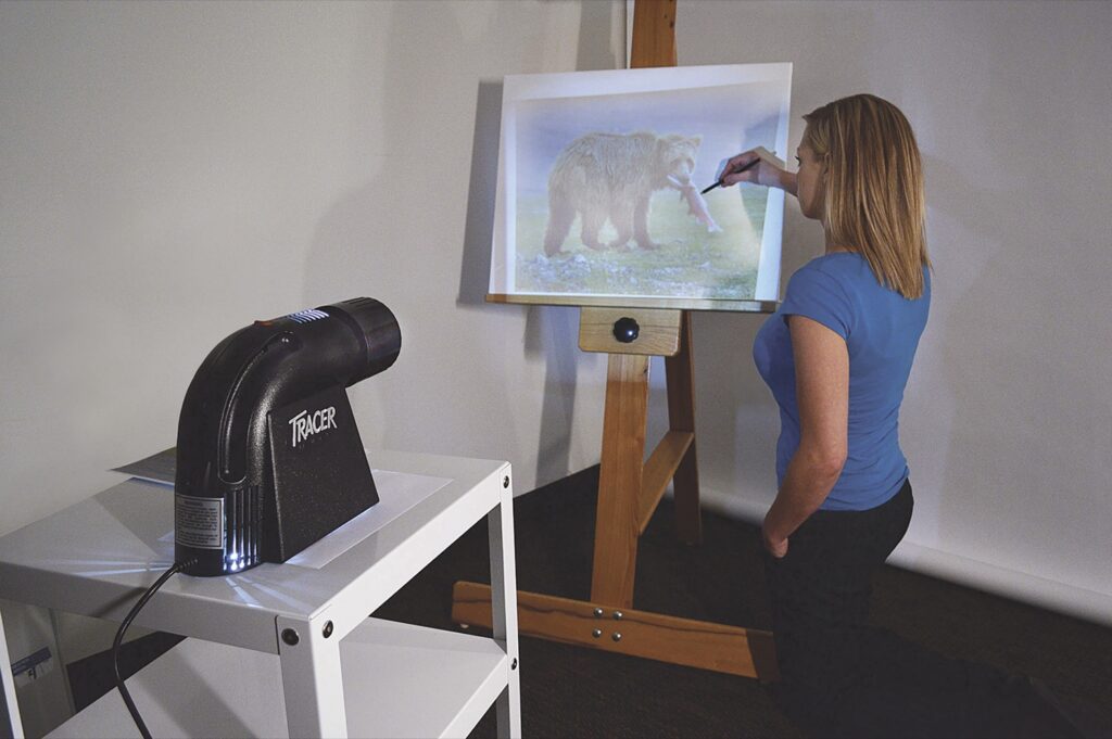 Artograph LED Tracer Art Projector for Image Transfer + Tracing Paper