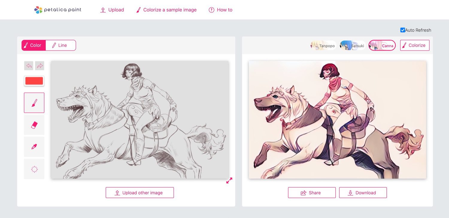 Can AI color line art? Here are the surprising results » Mega Pencil