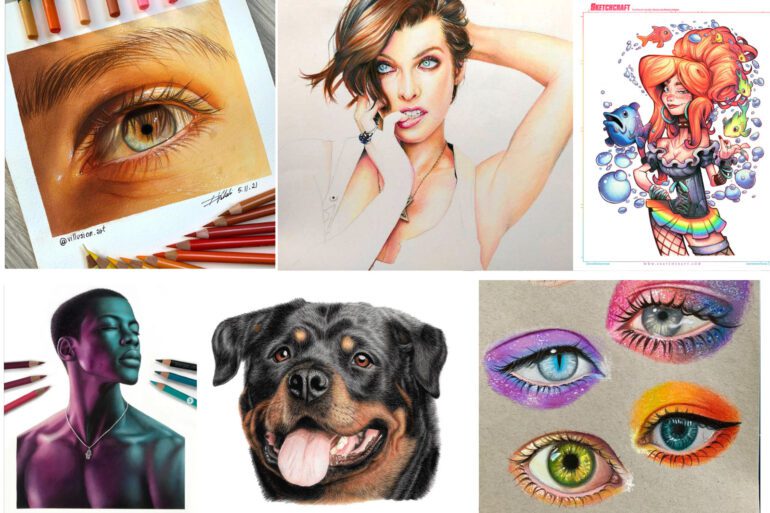 amazing colored pencil art to inspire