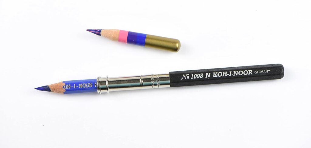 thumbnail image 2 of 2PCS Adjustable Pencil Extender Lengthener Holder Art Writing Hobby Tool For School Office Stationery Supplies High 2 of 12