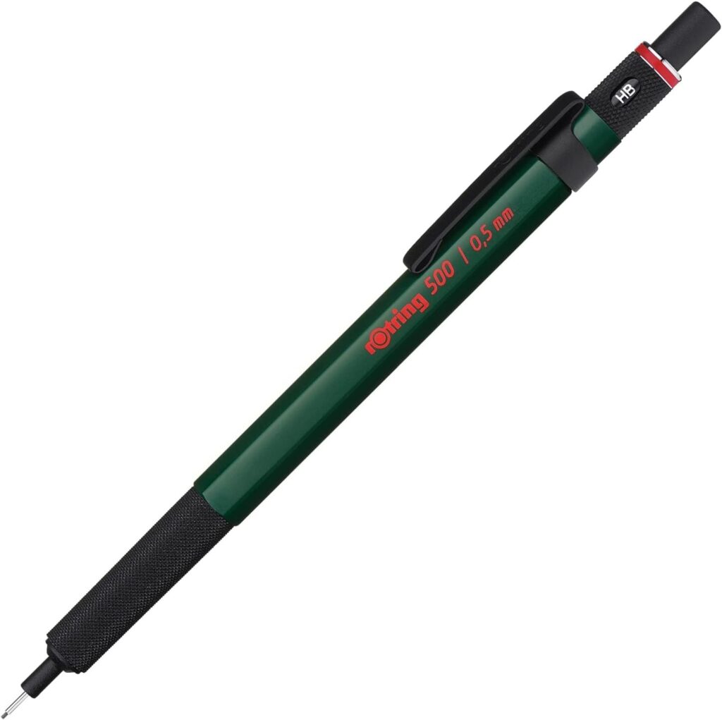 recommended rotring 500 green mechanical pencil