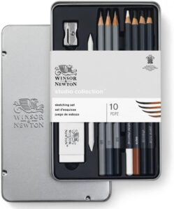 winsor newton artists pencil set